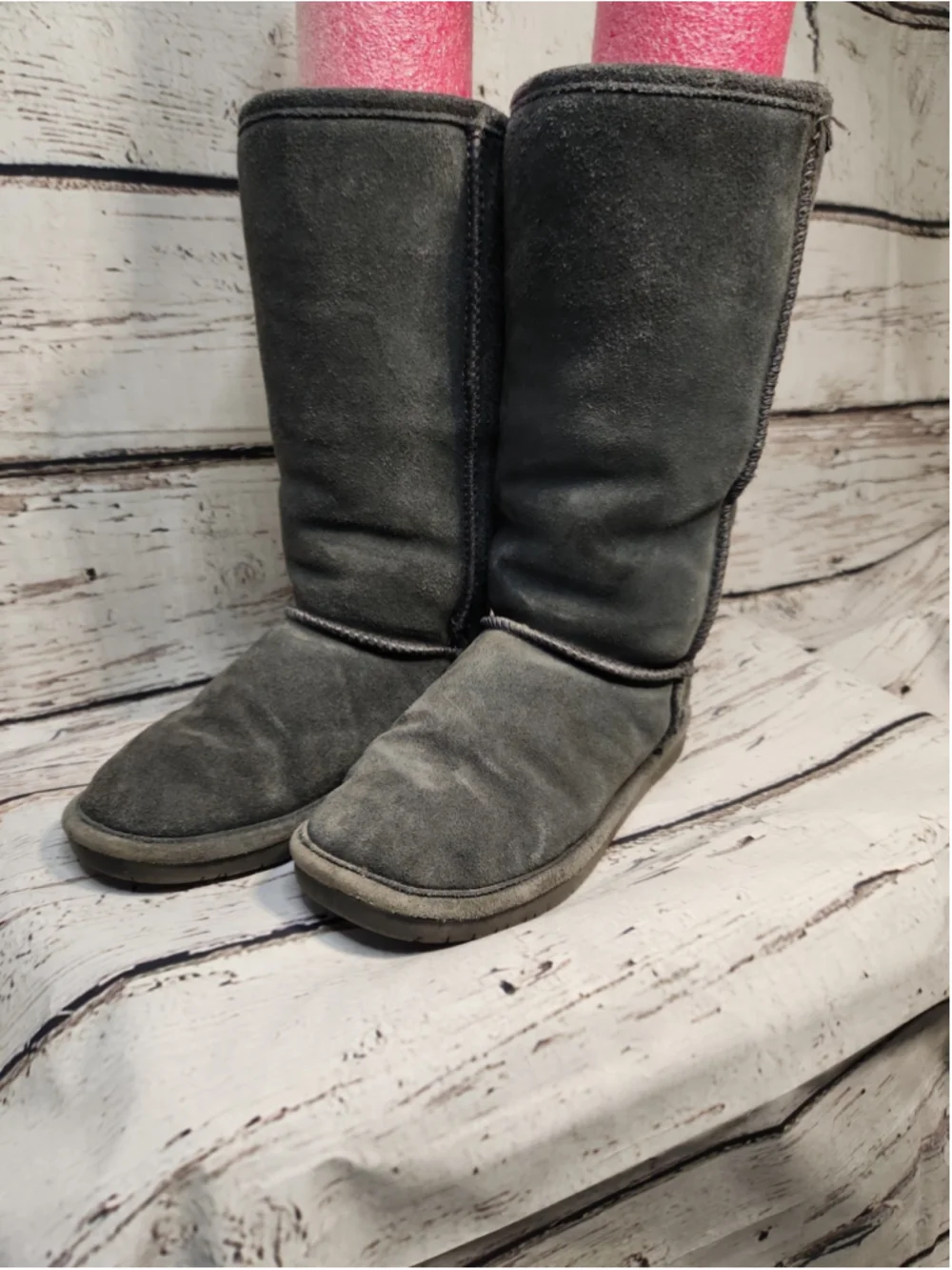 Bearpaw Suede Winter Boots sz 5-5.5
